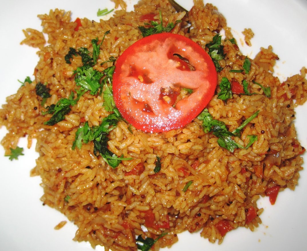 Bengaluru Tomato Rice Bath